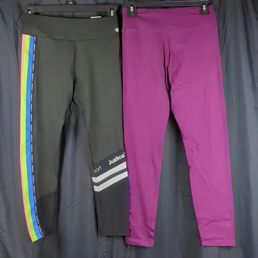 Justice Leggings 16/18. Both NWT‎
